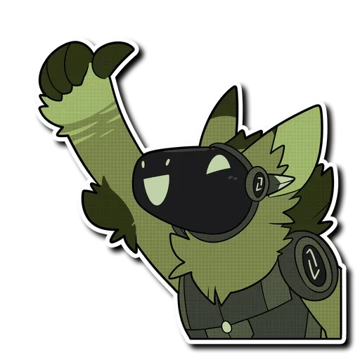 Эмодзи Viridian Protogen