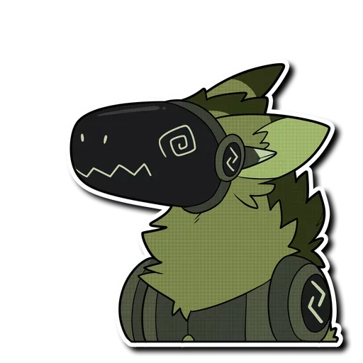 Эмодзи Viridian Protogen