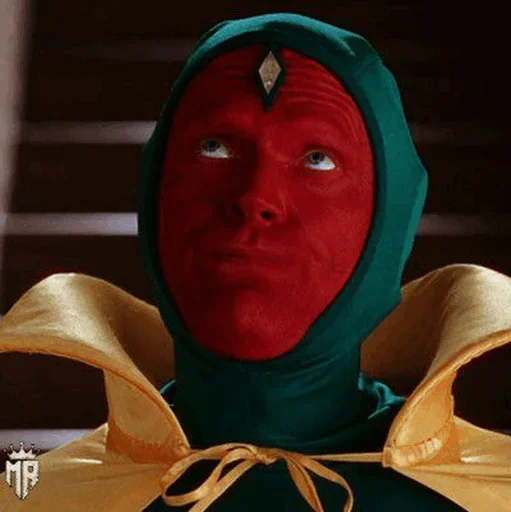 Эмодзи Vision Paul Bettany