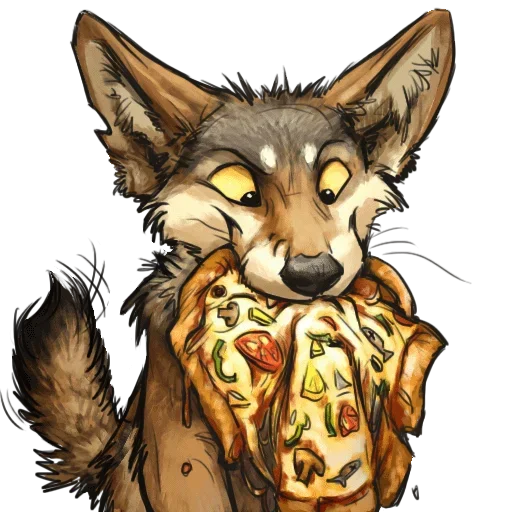 Эмодзи Волк-Койот