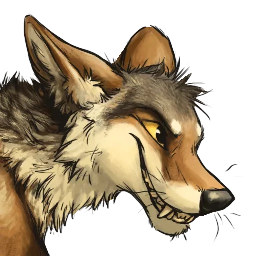Эмодзи Волк-Койот