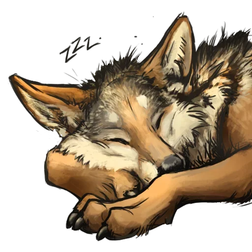 Эмодзи Волк-Койот