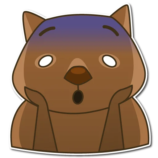 Эмодзи Вомбат