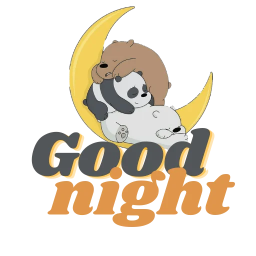 Эмодзи WE BARE BEARS