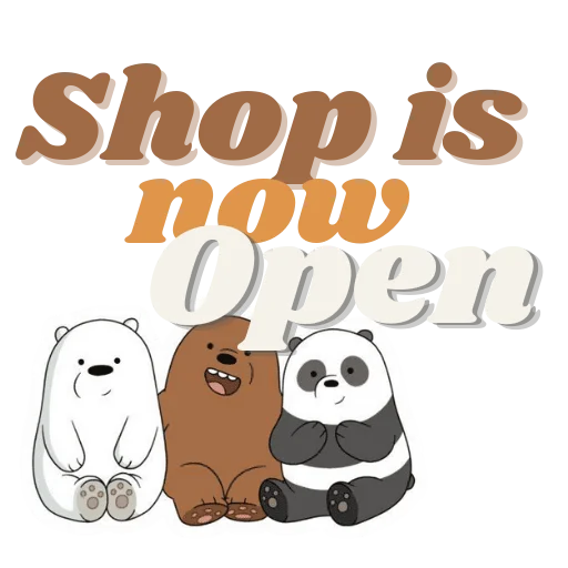 Эмодзи WE BARE BEARS