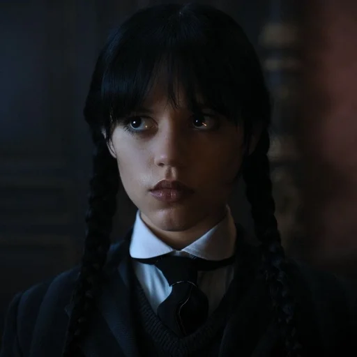 Эмодзи Wednesday Addams 📼🔭