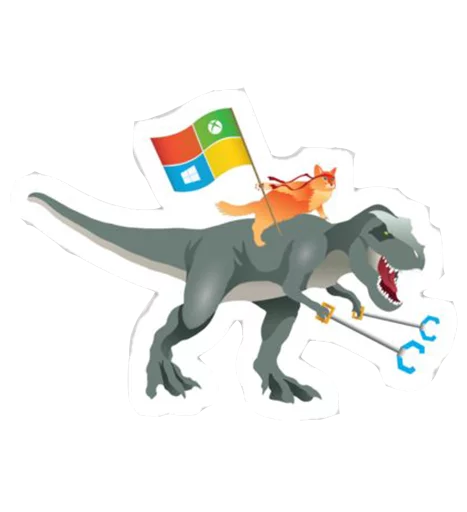 Эмодзи Windows Insider: NinjaCat