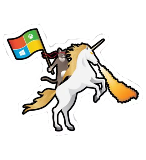 Эмодзи Windows Insider: NinjaCat