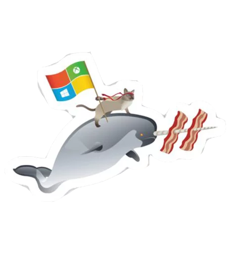 Эмодзи Windows Insider: NinjaCat