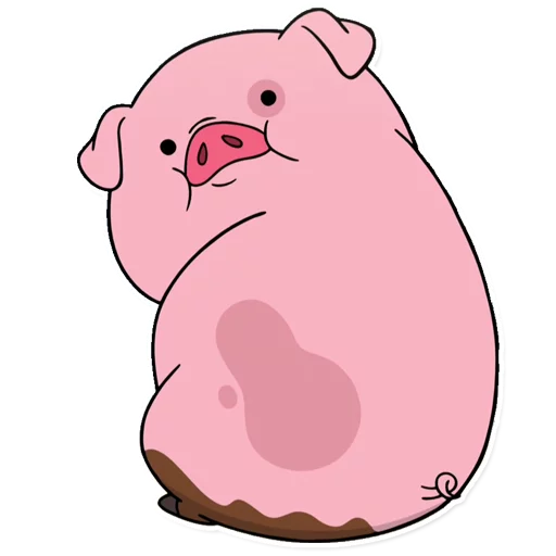 Эмодзи Waddles Gravity Falls