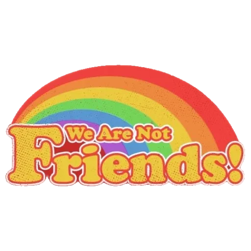 Эмодзи We are not friends