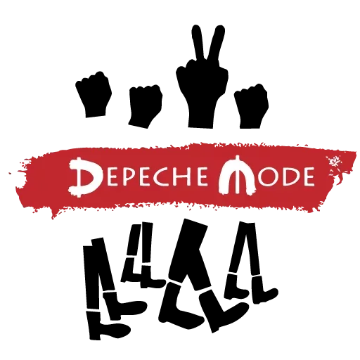 Эмодзи We feel Depeche Mode inside