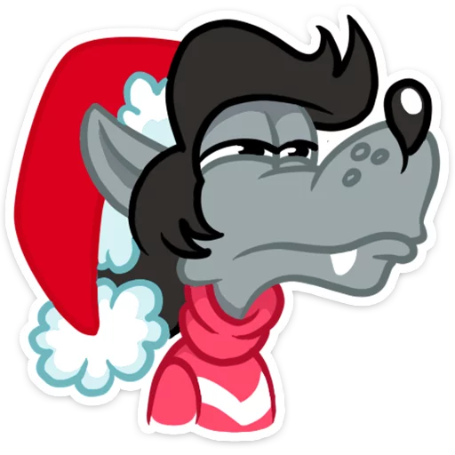 Эмодзи Well, happy New Year!