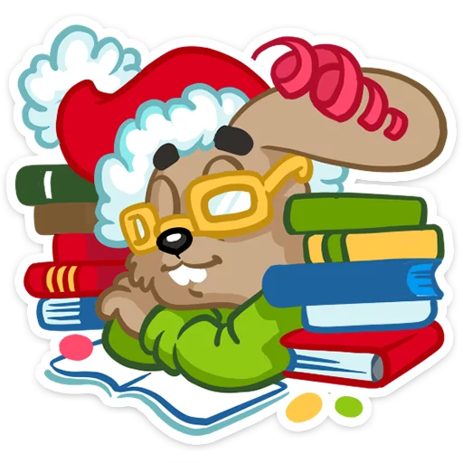 Эмодзи Well, happy New Year!