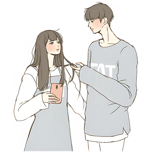 Эмодзи Когда мы влюбляемся