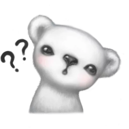 Эмодзи White Bear