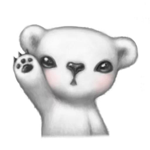 Эмодзи White Bear