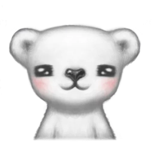 Эмодзи White Bear