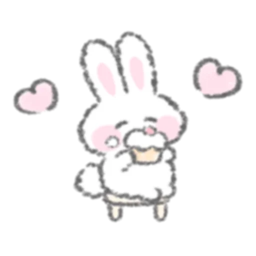 Эмодзи White Rabbit