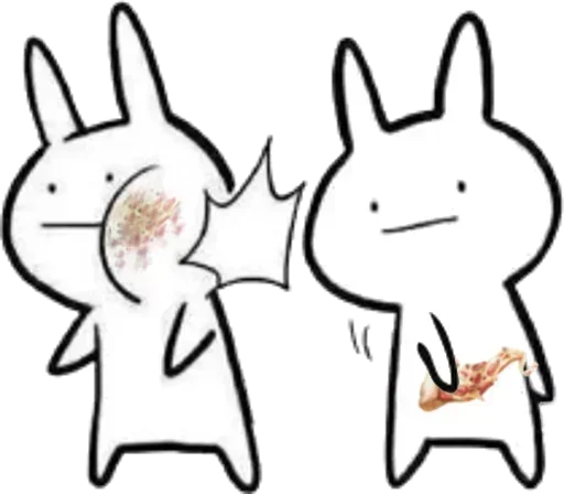 Эмодзи White Rabbit