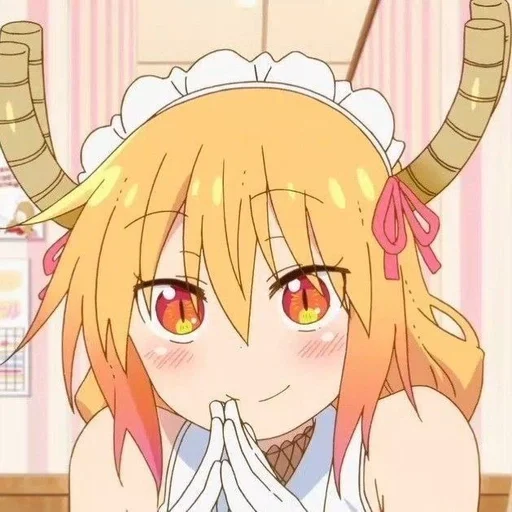 Эмодзи Дракорничная госпожи Кобаяси