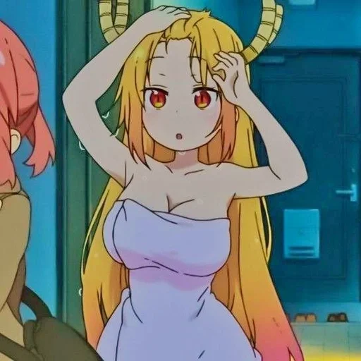 Эмодзи Дракорничная госпожи Кобаяси