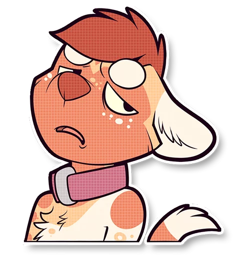 Эмодзи Cinnamon Wild Dog