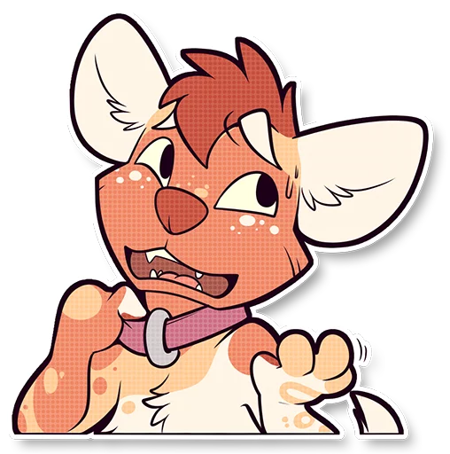 Эмодзи Cinnamon Wild Dog