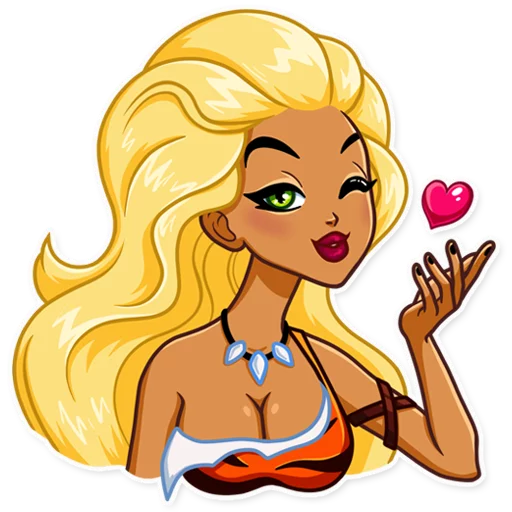 Эмодзи Wild Woman