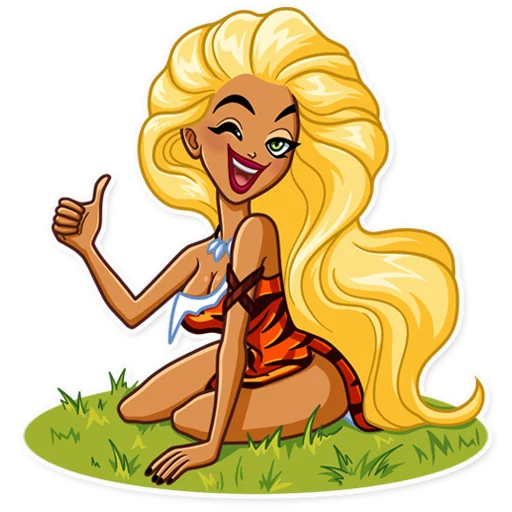 Эмодзи Wild Woman