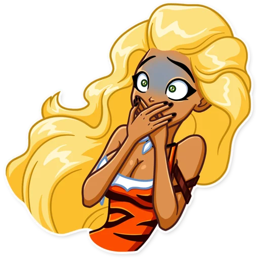 Эмодзи Wild Woman