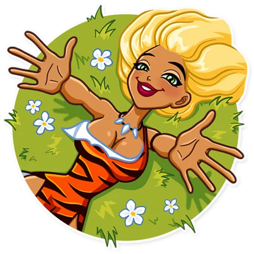 Эмодзи Wild Woman