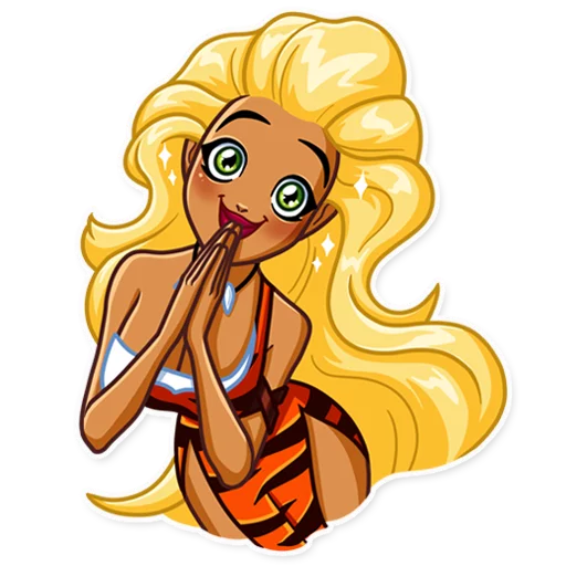 Эмодзи Wild Woman