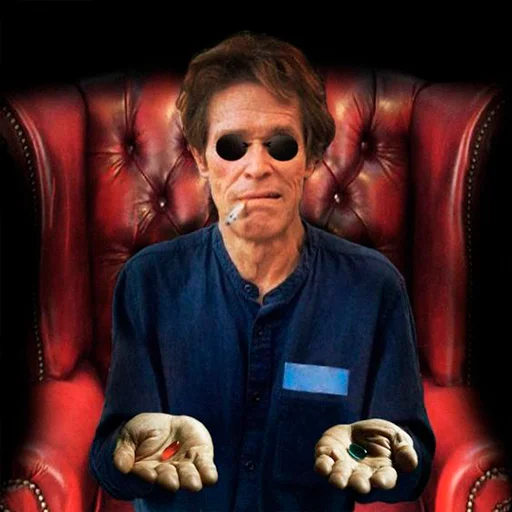 Эмодзи Уиллем Дефо