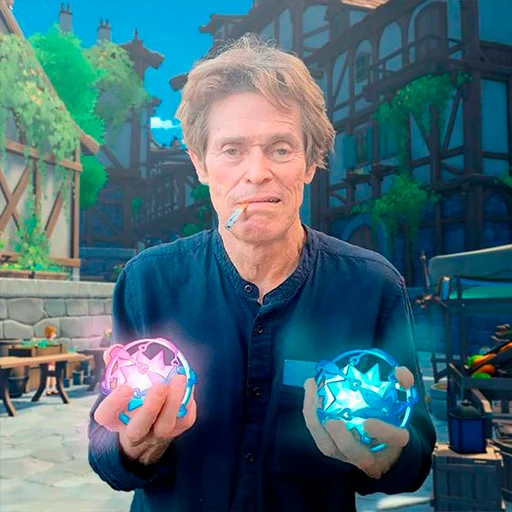 Эмодзи Уиллем Дефо