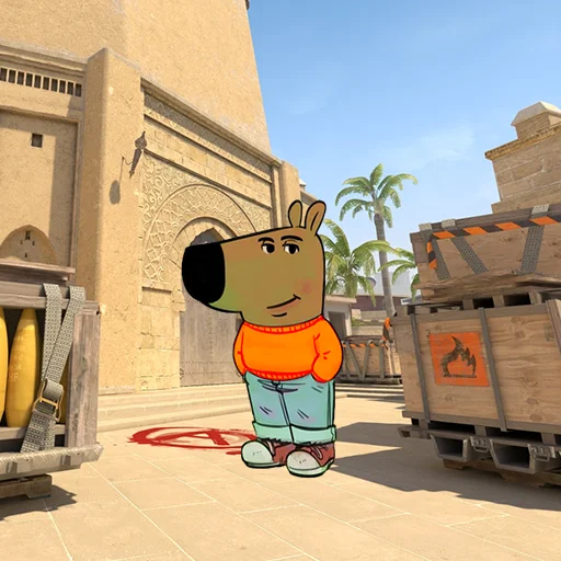 Эмодзи esports chill guy