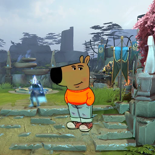 Эмодзи esports chill guy