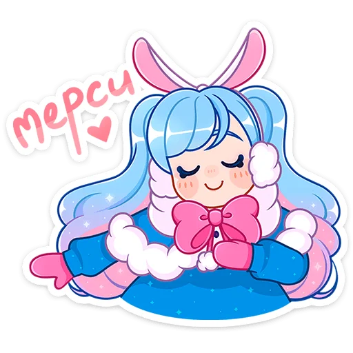 Эмодзи Зимняя Долли