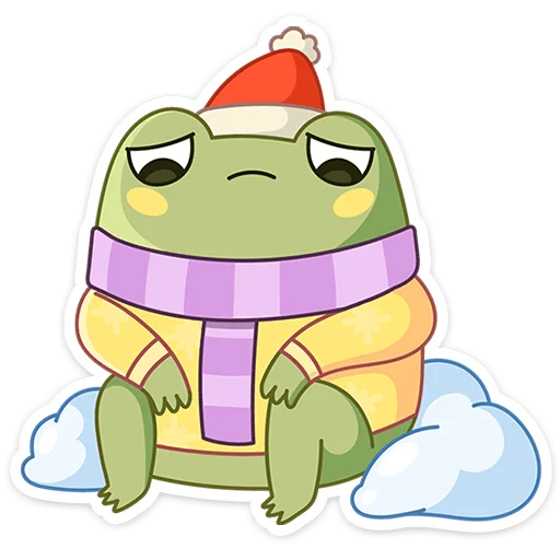 Эмодзи Зимний Хоппер