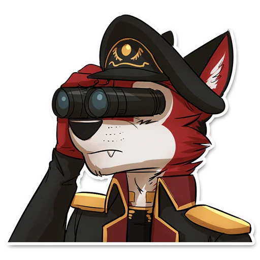 Эмодзи Wolf Ezo
