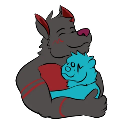Эмодзи WolfyFlyffy