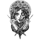 Эмодзи Women tattoos