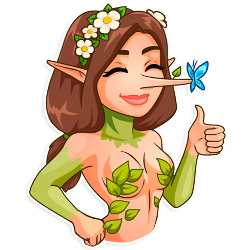 Эмодзи Wood Nymph