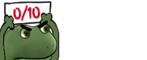 Эмодзи Worry Frog