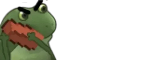 Эмодзи Worry Frog