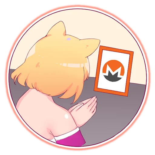 Эмодзи WOWNERO CHAN
