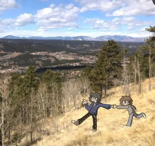 Эмодзи Will and Mike are in a war zone