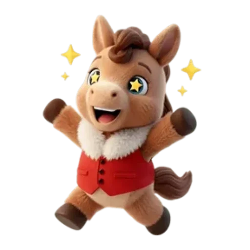 Эмодзи Новогодний Конек