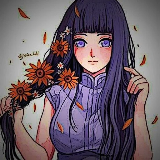 Эмодзи Hinata Hyuga