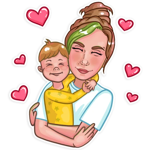 Эмодзи Мамочка